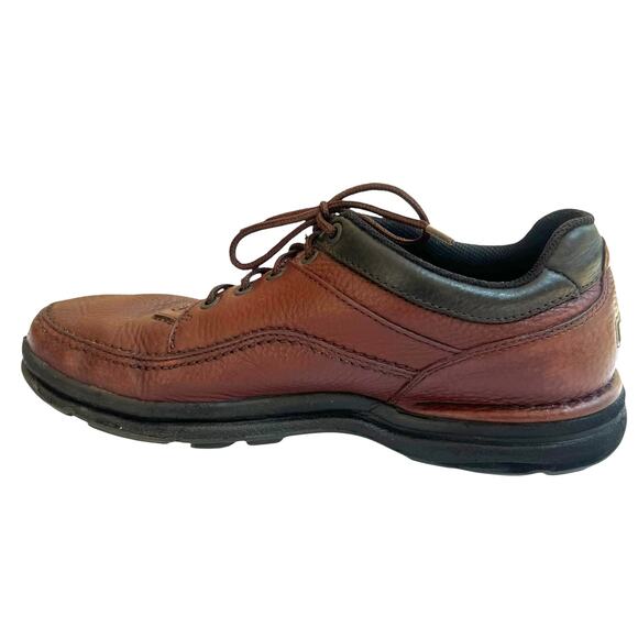 Rockport Brown Leather Oxford Shoes Men’s Size 10 M Walking Comfort main image 6